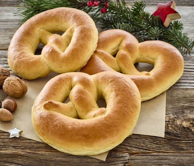 Süße Brezel