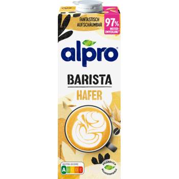 alpro Hafer oder Soya Drink