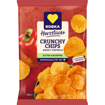 EDEKA - Crunchy Chips, Gitterchips oder Kesselchips