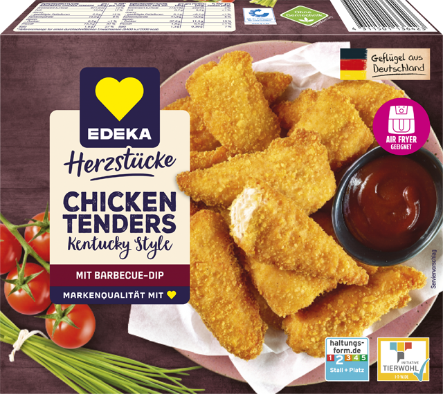 EDEKA Herzstücke Chicken Tenders Kentucky Style 