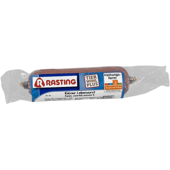 Röstzwiebelleberwurst oder Leberwurst Kölner Art