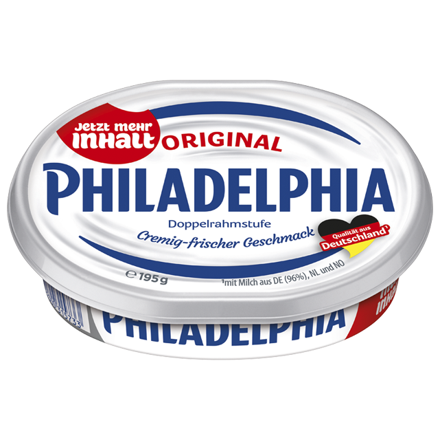 Ab Donnerstag erhältlich: Philadelphia Frischkäsezubereitung 