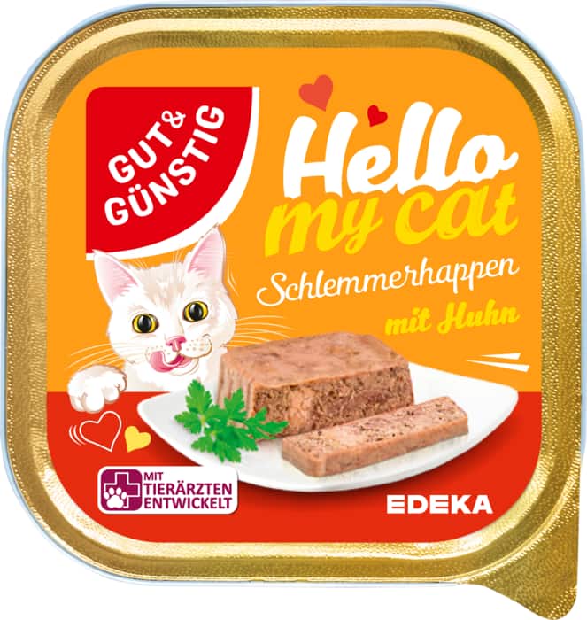 Gut&Günstig Hello my cat Schlemmer-Happen