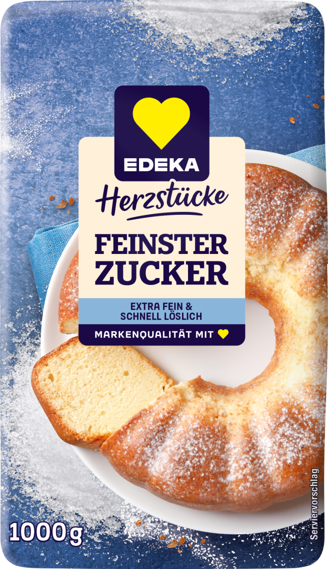 EDEKA Herzstücke feinster Zucker