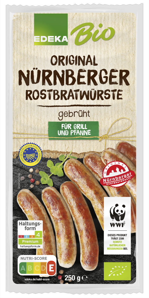 EDEKA Bio Original Nürnberger Rostbratwürste