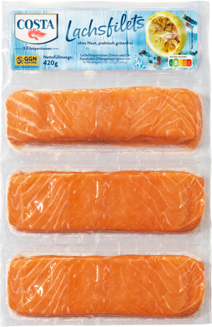 Costa Lachsfilets