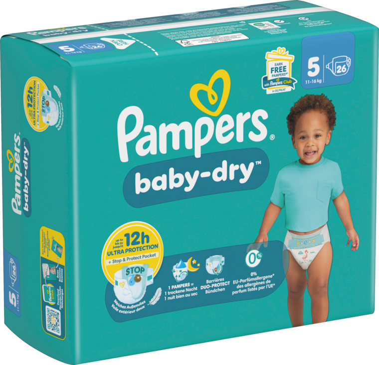 Pampers Höschenwindeln oder Pants