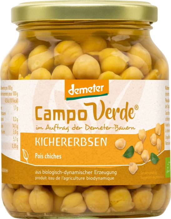 demeter Campo Verde Bio-Kichererbsen