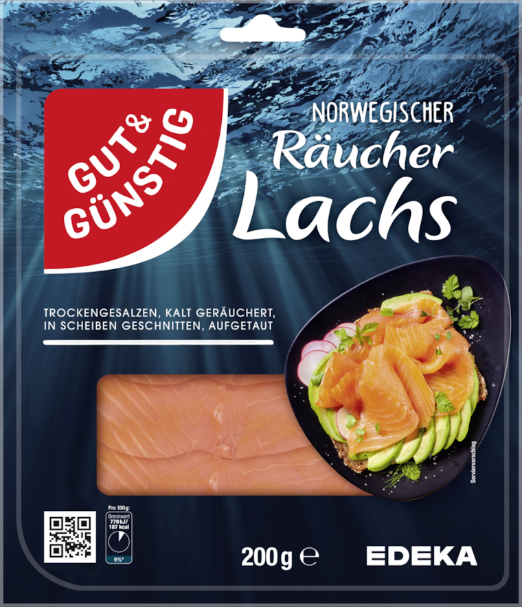 Gut & Günstig Norwegischer Räucher Lachs
