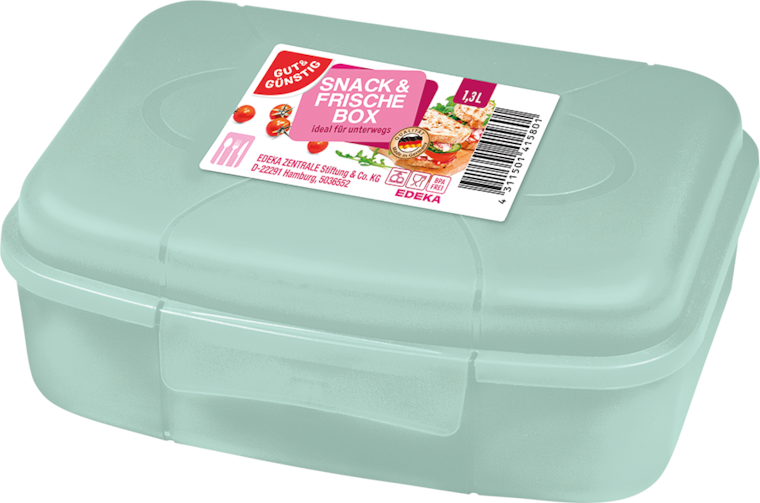 GUT&GÜNSTIG Snack- & Frischebox 1,3l