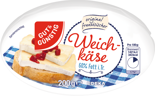 GUT&GÜNSTIG Original französischer Weichkäse