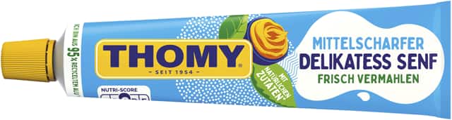 Thomy Senf mittelscharf oder scharf