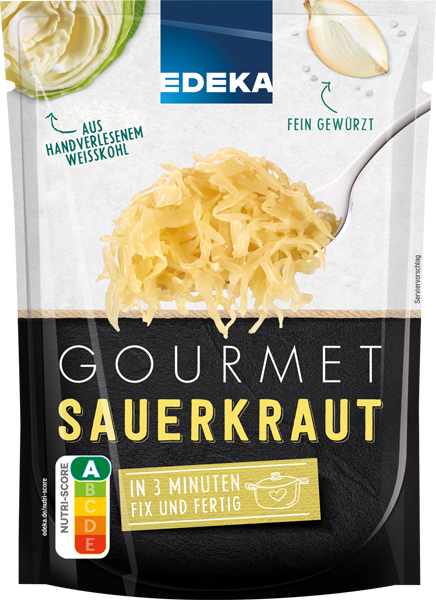 EDEKA Gourmet-Apfelrotkohl oder -Sauerkraut