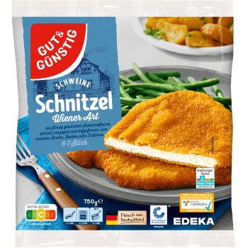 GUT & GÜNSTIG - Schweineschnitzel Wiener Art