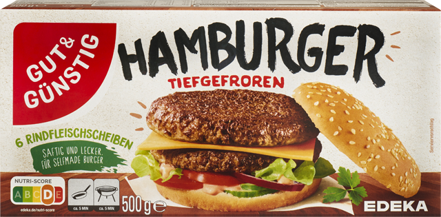 Gut & Günstig Hamburger 