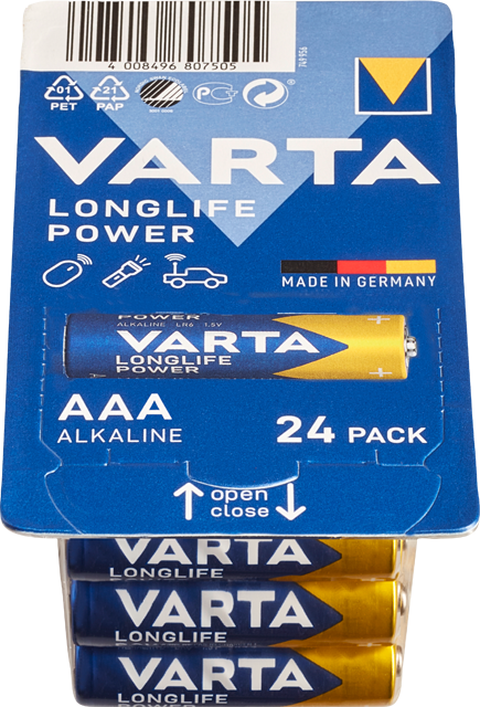 VARTA Batterien Longlife Power Micro AAA oder Mignon AA