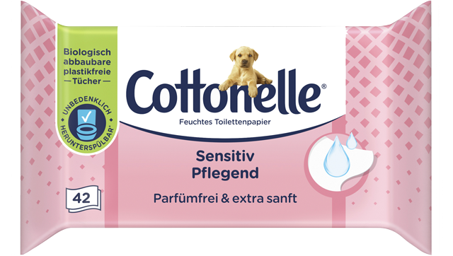 Cottonelle Feuchtes Toilettenpapier