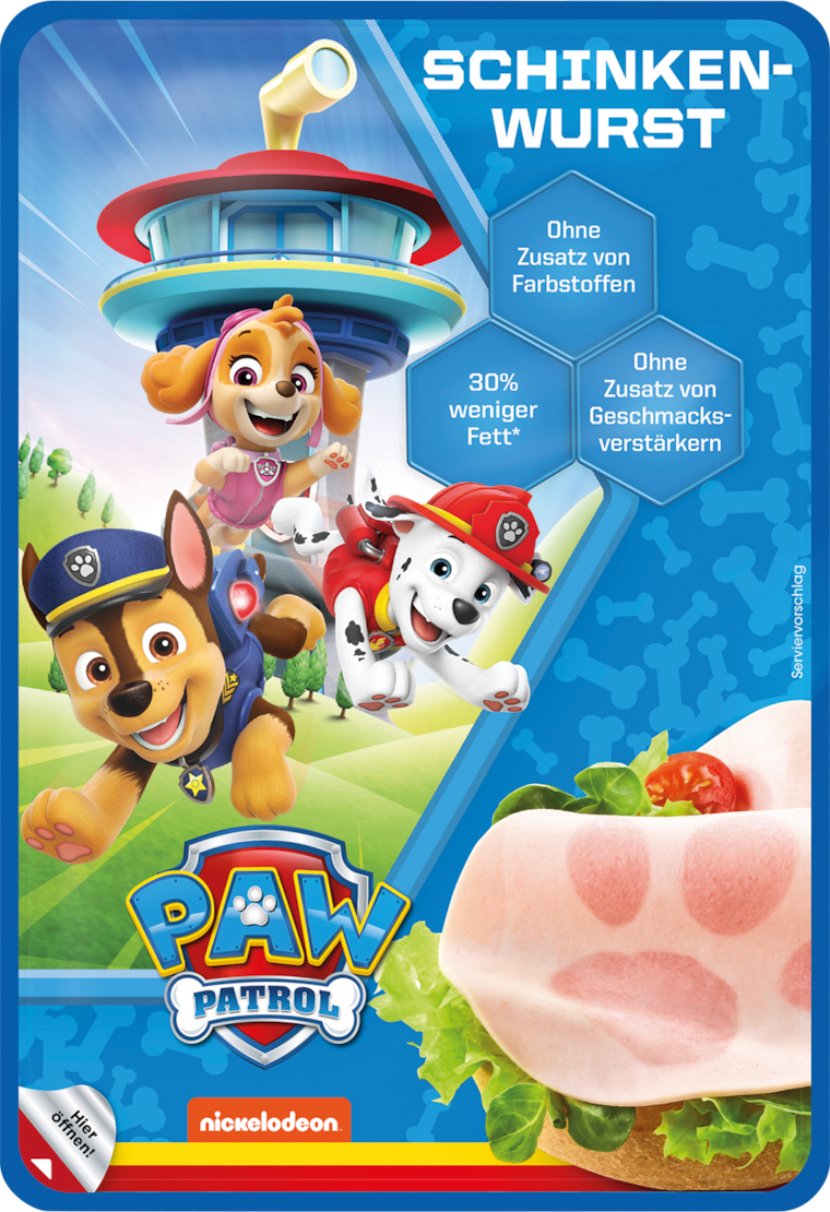 Paw Patrol Schinkenwurst
