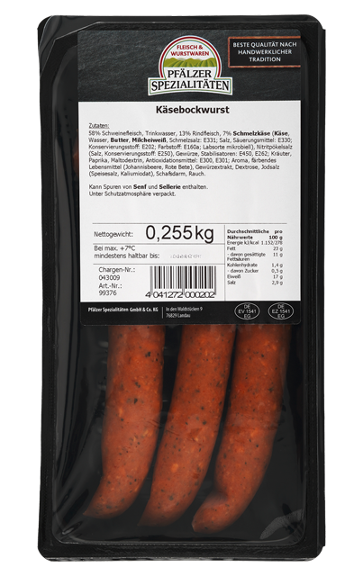Käsebockwurst 