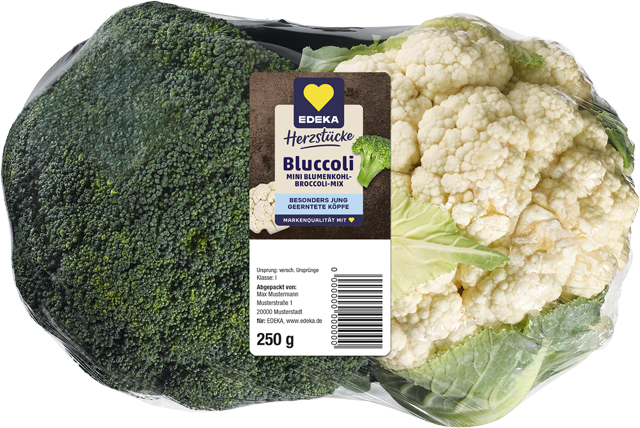EDEKA Herzstücke Mini Blumenkohl/Mini Brokkoli-Mix 