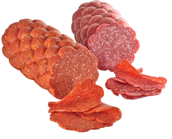 Edelsalami oder Hot-Chili-Edelsalami
