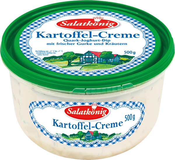Salatkönig Kartoffelcreme