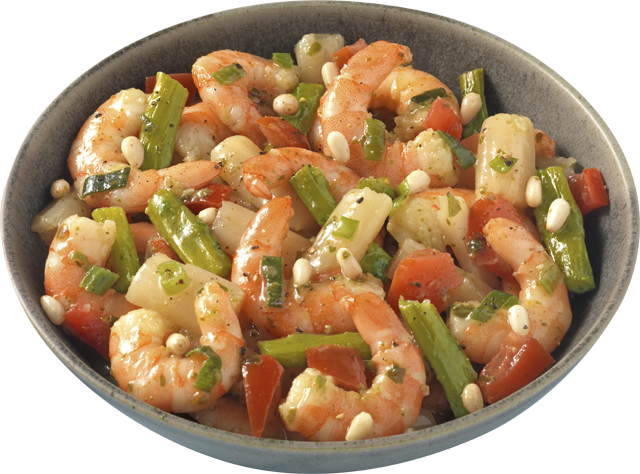 Garnelen-Spargel-Salat 