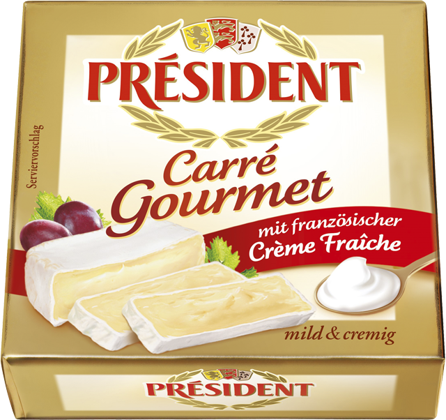 Président Carré Gourmet mild & cremig