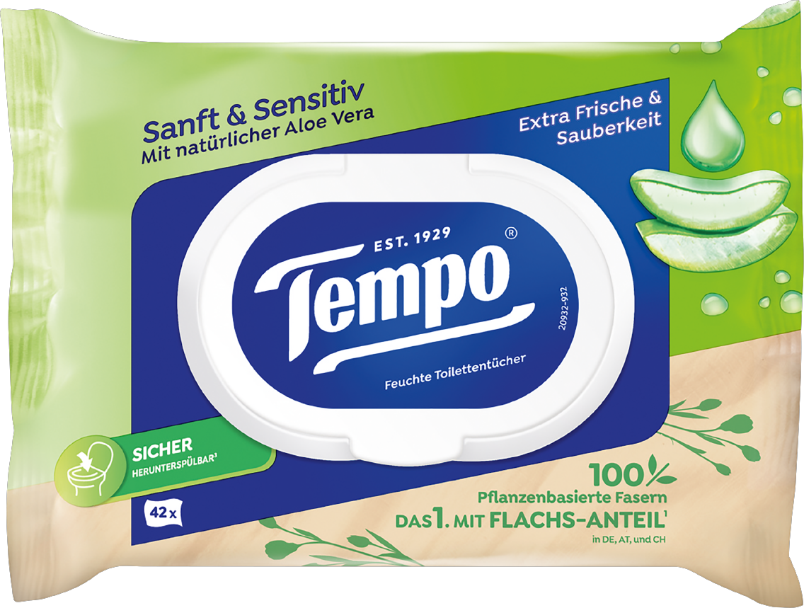 Tempo Feuchtes Toilettenpapier