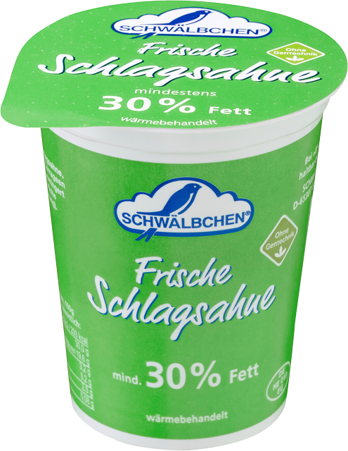 Schwälbchen frische Schlagsahne