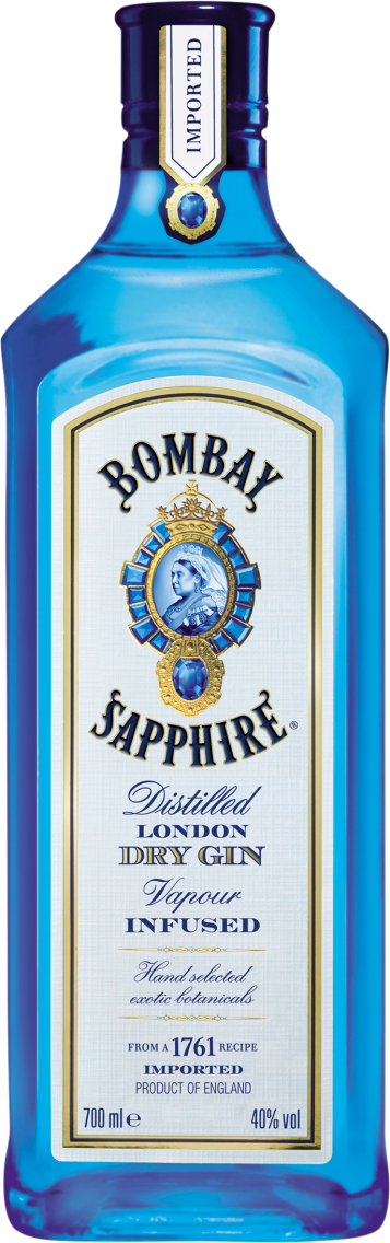 Bombay Sapphire Dry Gin oder Citron Pressé