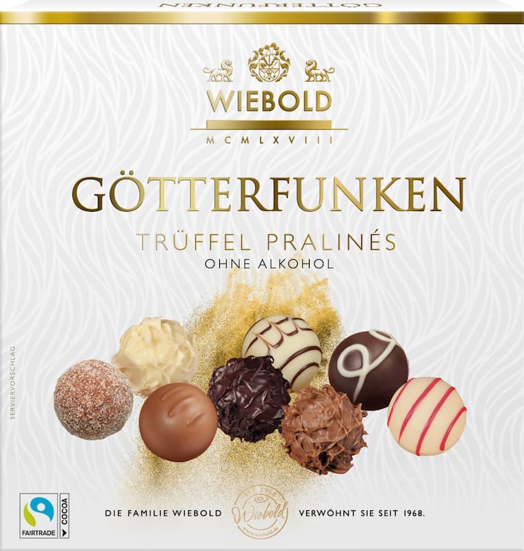 Wiebold Götterfunken Trüffel Pralinés