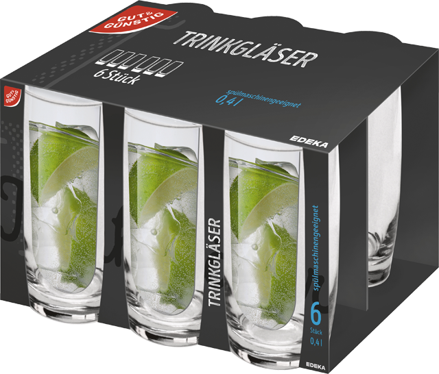 Gut & Günstig Trinkgläser