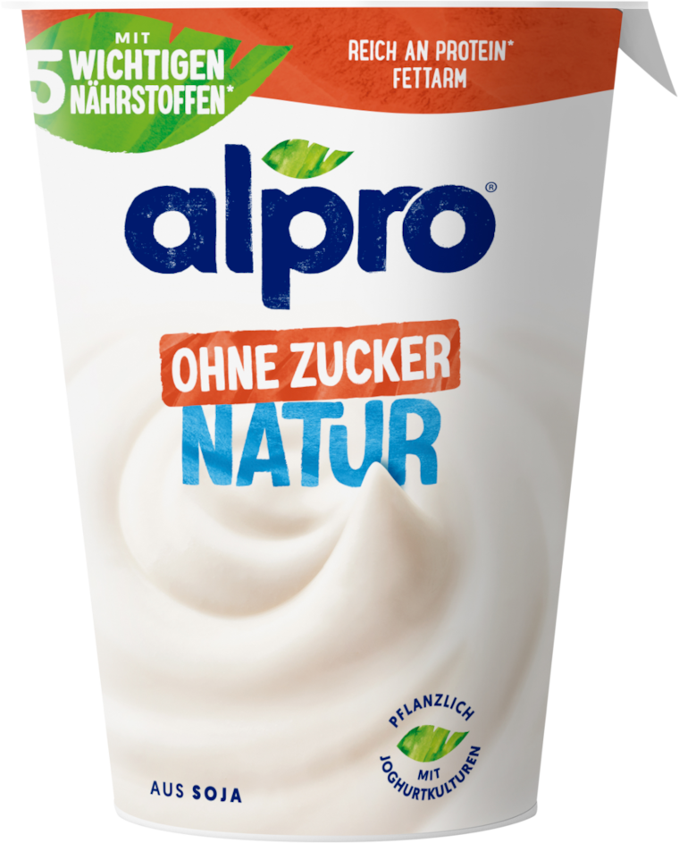 Alpro Soja-Joghurt­alternativen