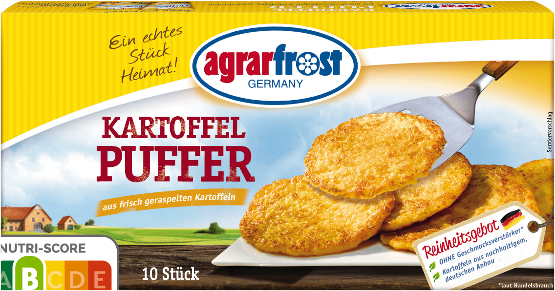 Agrarfrost Kartoffelpuffer