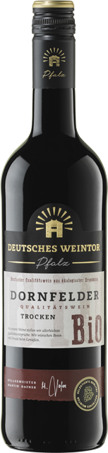 Pfalz: Deutsches Weintor Bio Dornfelder trocken 