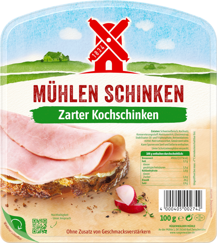 Rügenwalder Gegrillter oder zarter Kochschinken