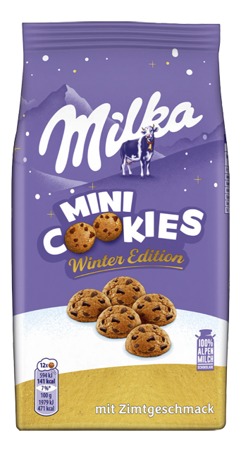 Milka Mini Cookies Winter Edition 