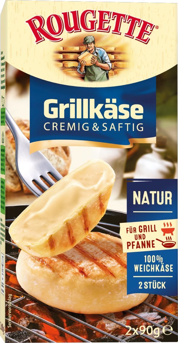 Rougette Grill- oder Ofenkäse