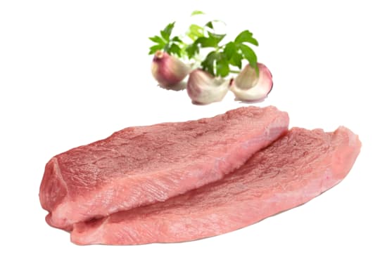 Strohschwein Schnitzel oder Gulasch