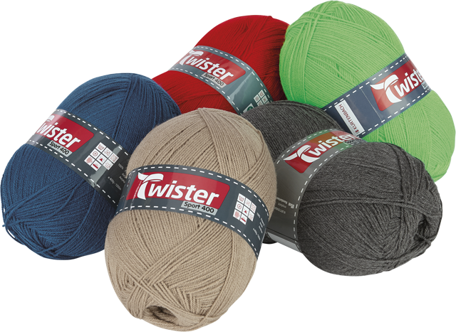 Twister Hand-Strickgarn