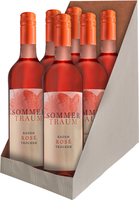 6 Flaschen¹ Baden Ortenauer Weinkeller Sommertraum Wein 
