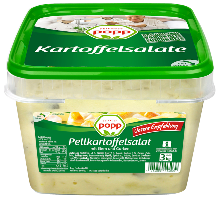 Kartoffelsalat mit Ei