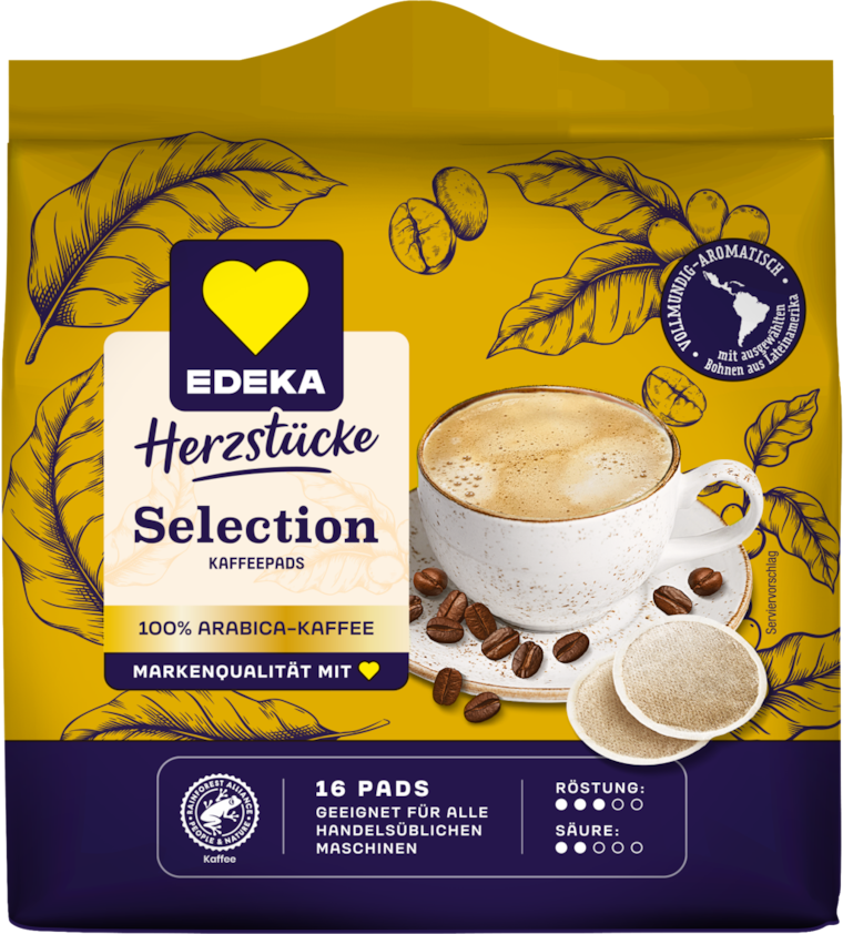 EDEKA Herzstücke Kaffeepads