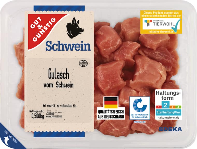 Gut&Günstig Schweine-Gulasch*