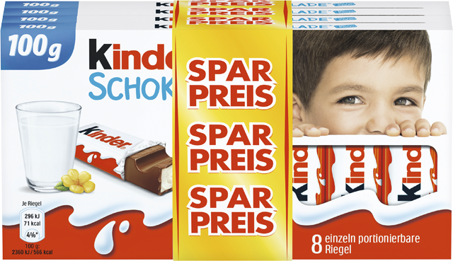 Kinder Schokolade 