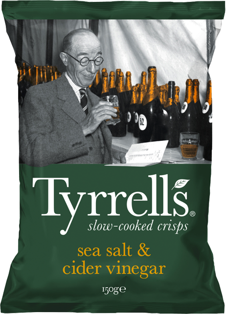 Tyrrell’s Chips sea salt & cider vinegar 