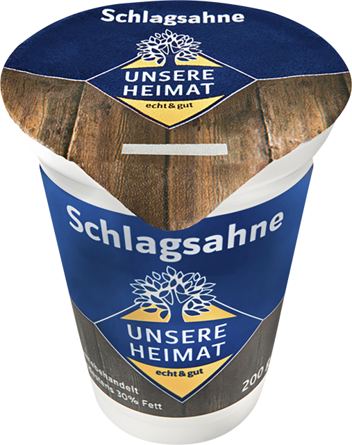 Unsere Heimat – echt & gut Schlagsahne