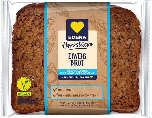 EDEKA Herzstücke Eiweißbrot