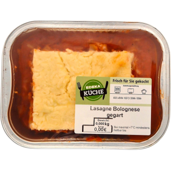 Edeka Küche - Lasagne Bolognese